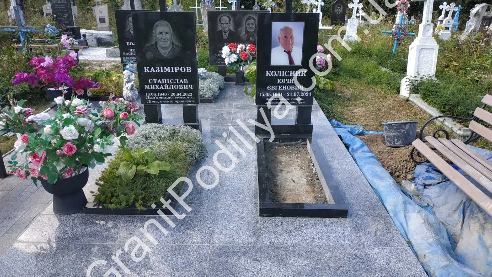 Одинарний пам'ятник з граніту - Кам'янець-Подільський | GranitPodillya